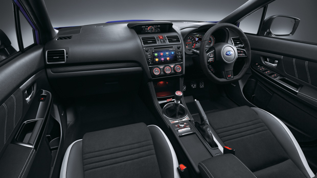 Subaru WRX STI EJ25 Final Edition 2021 interior