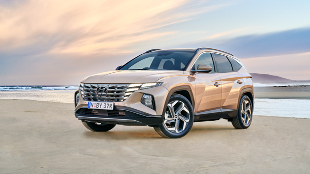 Hyundai Tucson 2021 Highlander front