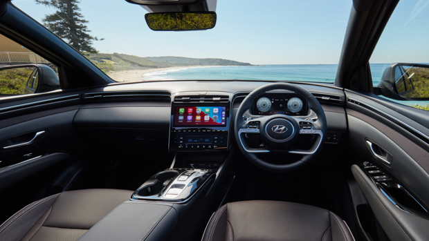 Hyundai Tucson 2021 elite interior