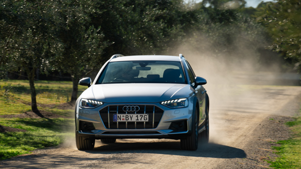 Audi A4 Allroad 2021 silver off road