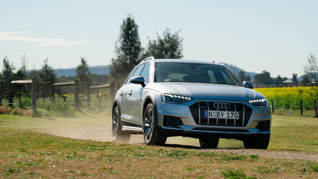 Audi A4 Allroad 2021 silver off road