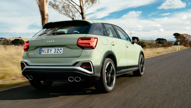 Audi SQ2 2021 rear view