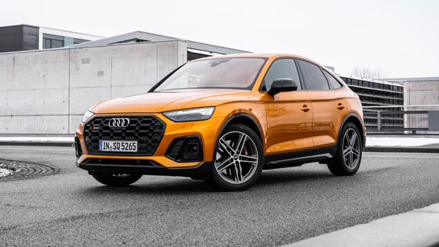 Audi SQ5 Sportback 2021 front 3/4