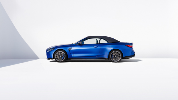 BMW M4 Competition Convertible 2022 side