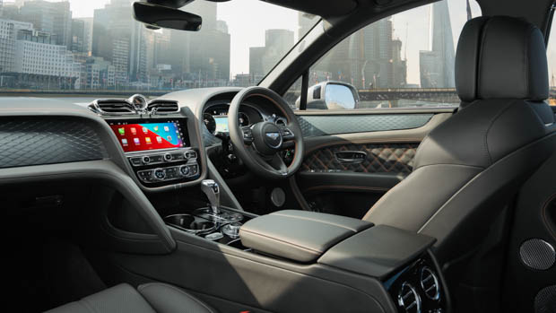 Bentley Bentayga V8 2021 interior