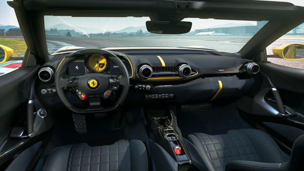 Ferrari 812 Competizione 2022 interior