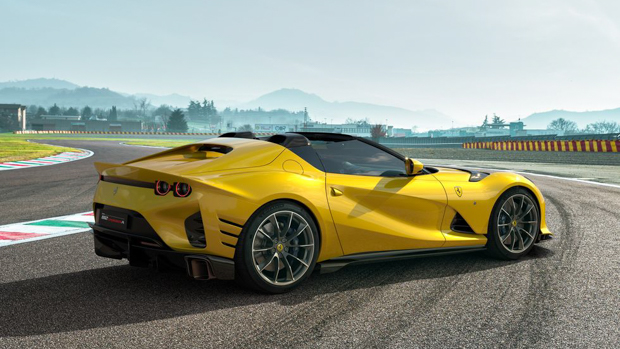 Ferrari 812 Competizione A 2022 rear
