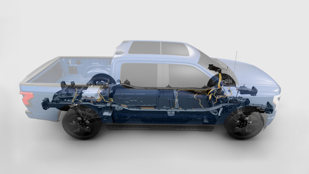 Ford F-150 Lightning 2022 chassis