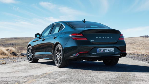 Genesis G70 2021 2.0T luxury pack rear static