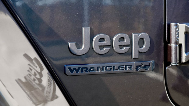 Jeep Wrangler Unlimtied 2021 80th Anniversary Edition badge