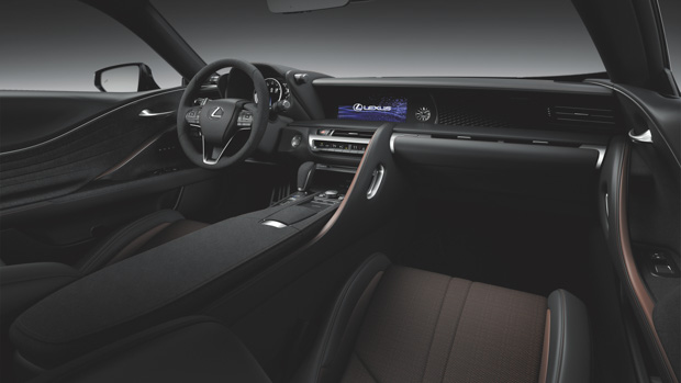 Lexus LC500 Inspiration Series 2021 interior