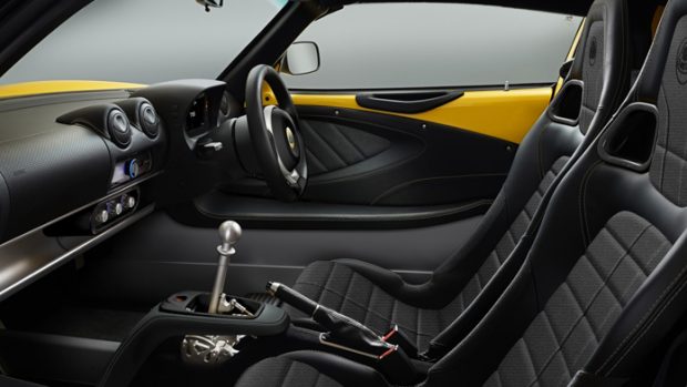 Lotus Elise 2021 interior
