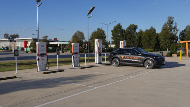 Mercedes-Benz EQC chargefox chargers