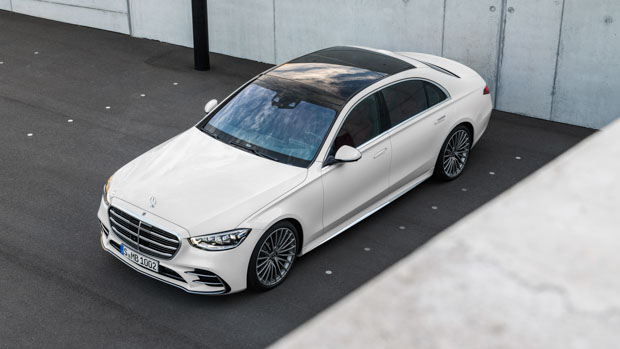 Mercedes-Benz S580 L 2021 sky view