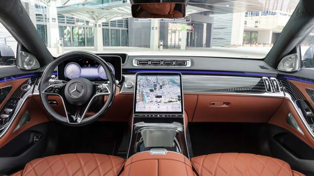 Mercedes-Benz S580 L 2021 interior