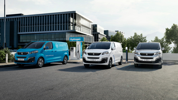Peugeot e-Expert Hydrogen 2021 group