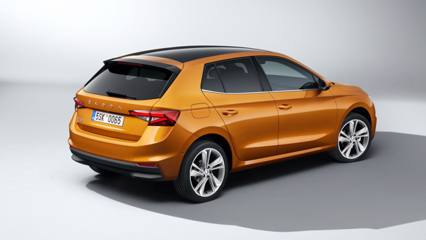 Skoda Fabia 2022 rear