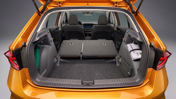 Skoda Fabia 2022 boot