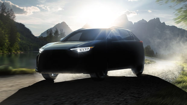 Subaru Solterra 2022 teaser