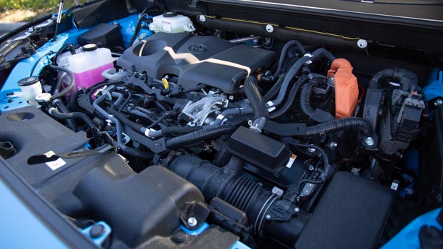 Toyota RAV4 GXL Hybrid 2021 engine
