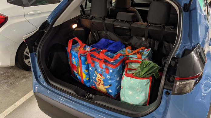 Toyota Yaris Cross 2021 long termer boot