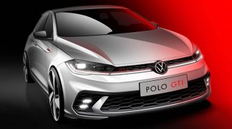 Volkswagen Polo GTI 2022: hot hatch to score grille lightbar and Golf GTI-style honeycomb details