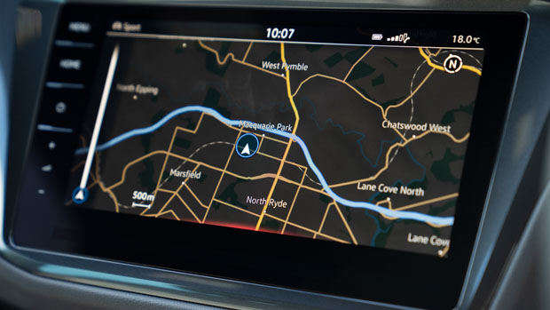 Volkswagen Tiguan 162TSI R-Line 2021 navigation