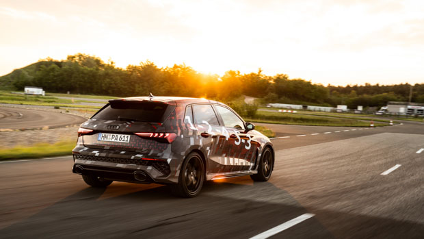 Audi RS3 2022 hatchback rear end