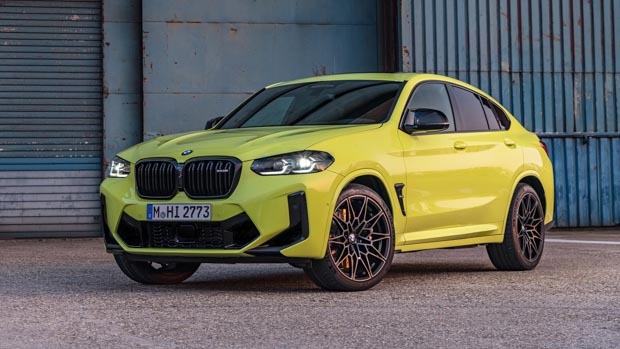 BMW X4 M 2022 front 3/4