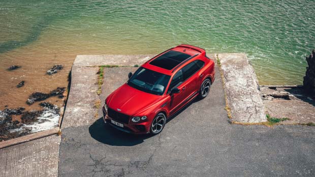 Bentley Bentayga S 2022 top down