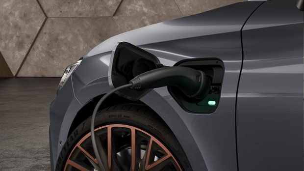 new CUPRA Leon ehybrid five door magnetic tech matte compact spo