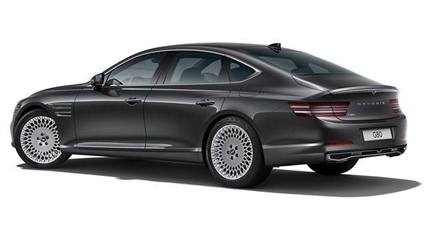 Genesis G80 2.2 D rear 2021