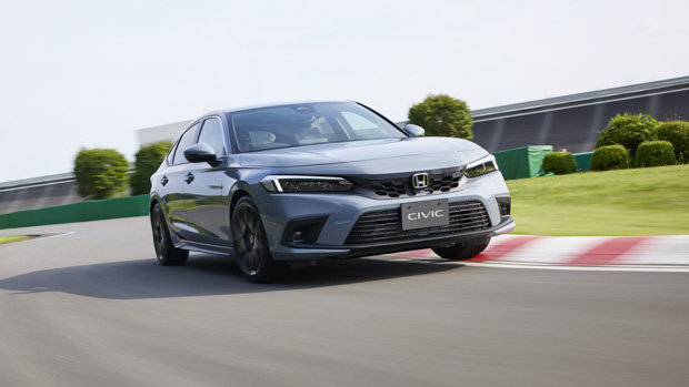 Honda Civic hatch 2022 front 3/4