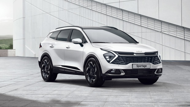 Kia Sportage 2022 front 3/4 static