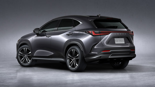 Lexus NX 2022 rear 3/4