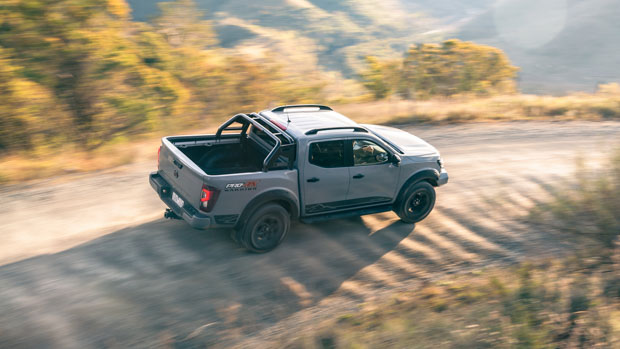 Nissan Navara 2021 PRO-4X Warrior 2022 rear driving aerial