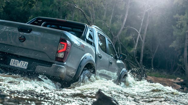 Nissan Navara 2021 PRO-4X Warrior 2022 rear driving