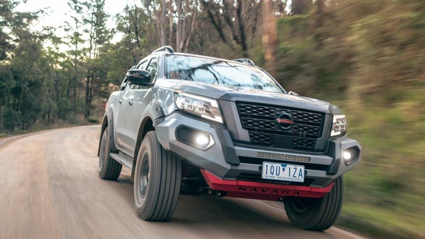 Nissan Navara 2021 PRO-4X Warrior 2022 front driving