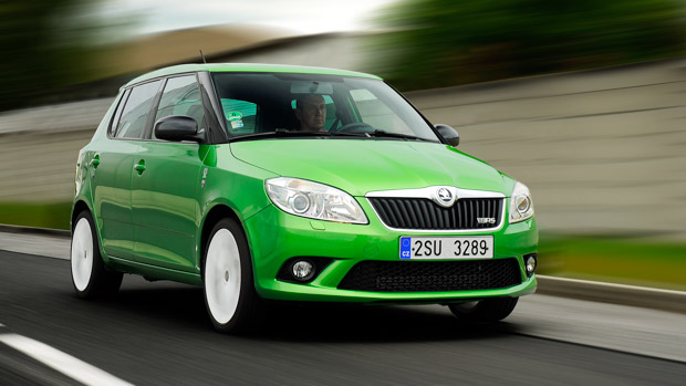 Skoda Fabia RS 2010 driving