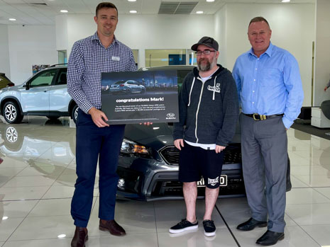 Subaru WRX 50,000th sale