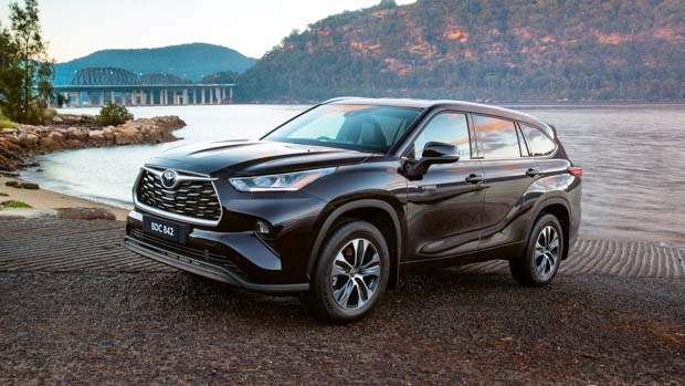 Toyota Kluger GXL Hybrid 2021 front