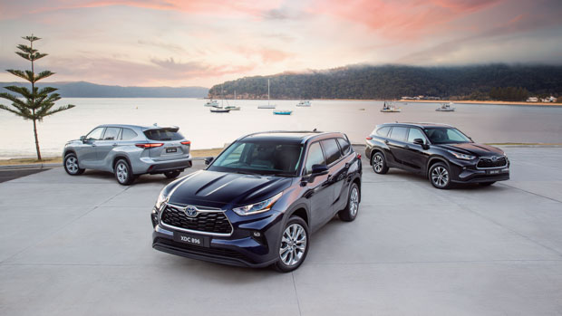 Toyota Kluger 2021 range