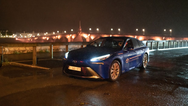 Toyota Mirai 2021 world record rain