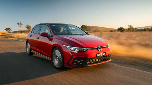 Volkswagen Golf GTI 2021 Kings Red front end