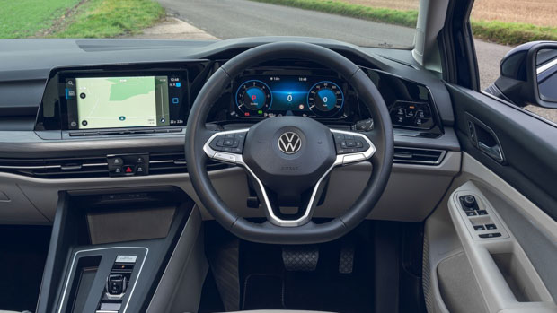 Volkswagen Golf wagon 2021 interior