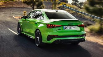 Audi RS3 2022: five-cylinder hyper hatch and sedan revealed, coming to Australia