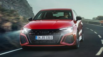 Audi RS3 2022 vs A45 S, M135i, S3 and Golf R spec battle: which hot hatch comes out on top?