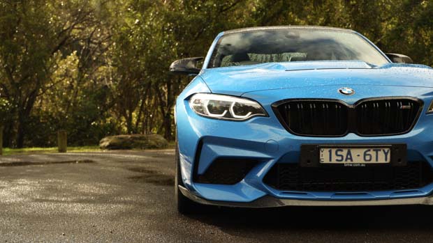 BMW M2 CS 2021 front offset