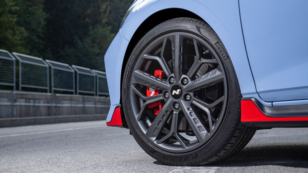 Hyundai i20 N 2021 18 inch wheels P Zero