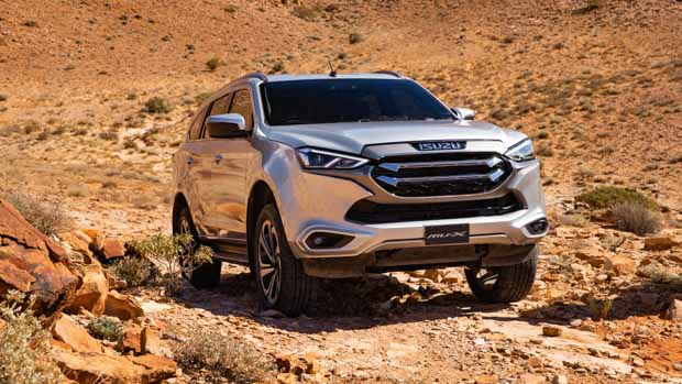 Isuzu MU-X 2021 hill climb